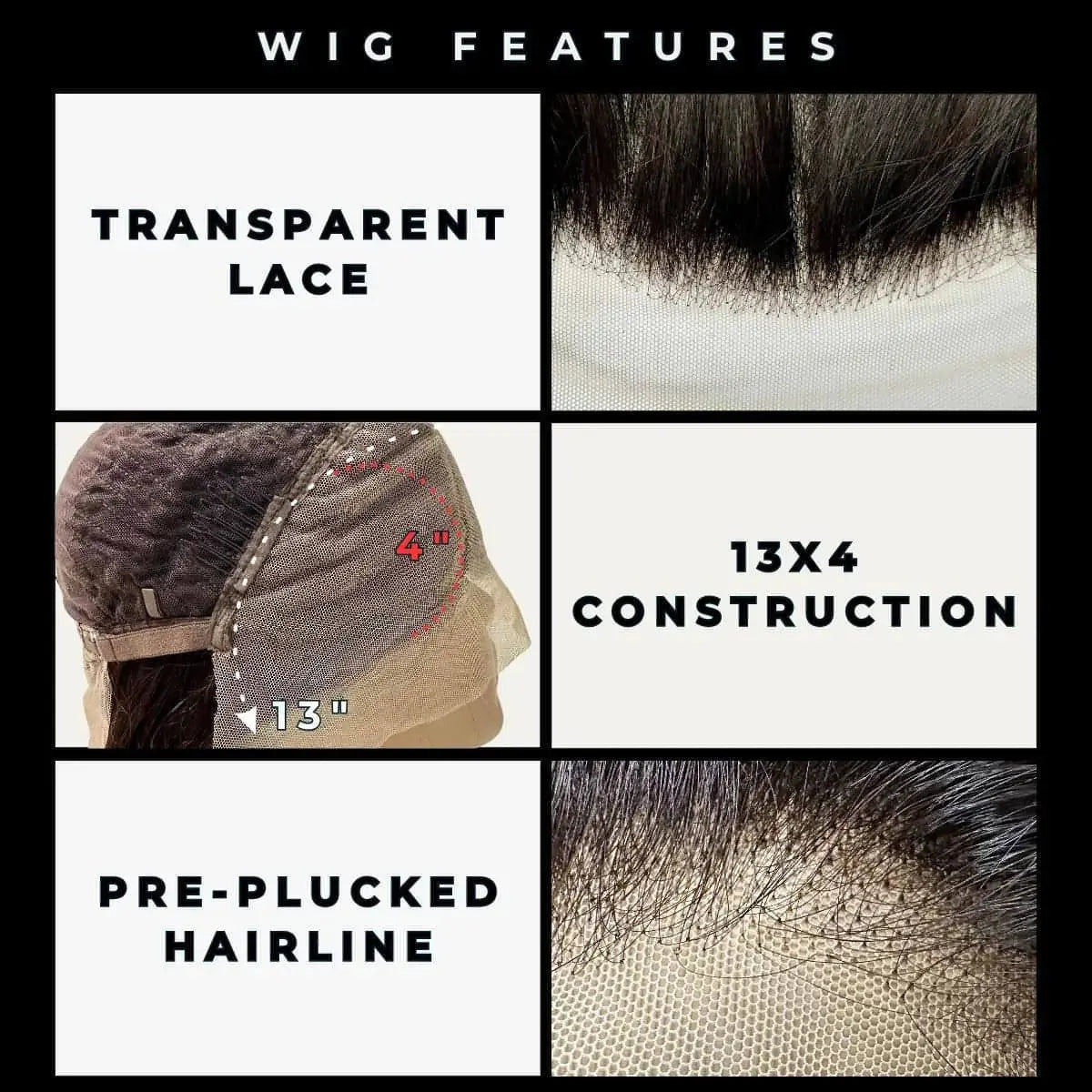 Custom Body Wave Transparent Lace 180% Density Wig - HookedOnBundles Virgin Hair HookedOnBundles Virgin Hair